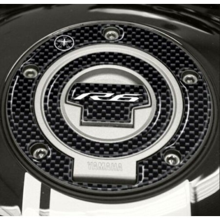 KIT ADESIVI in GEL 3D CARBON LOOK COMPATIBILI per MOTO YAMAHA YZF R6 2017-2020