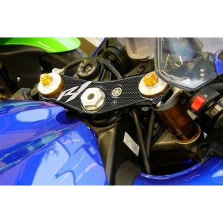 KIT ADESIVI in gel 3D CARBON LOOK per MOTO compatibili YAMAHA YZF R1 2004 - 2006 