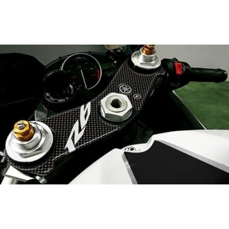 KIT ADESIVI in gel 3D CARBONIO per MOTO compatibili YAMAHA R6 dal 2006 al 2016 