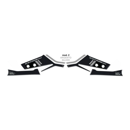 KIT ADESIVI IN GEL 3D PROTEZIONI PARAMANI MOTO compatibili SUZUKI V-STROM 1050