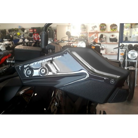 KIT ADESIVI IN GEL 3D PROTEZIONI PARAMANI MOTO compatibili SUZUKI V-STROM 1050