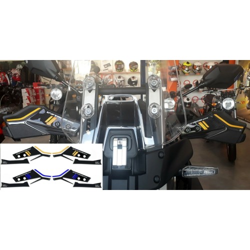 KIT ADESIVI IN GEL 3D PROTEZIONI PARAMANI MOTO compatibili SUZUKI V-STROM 1050