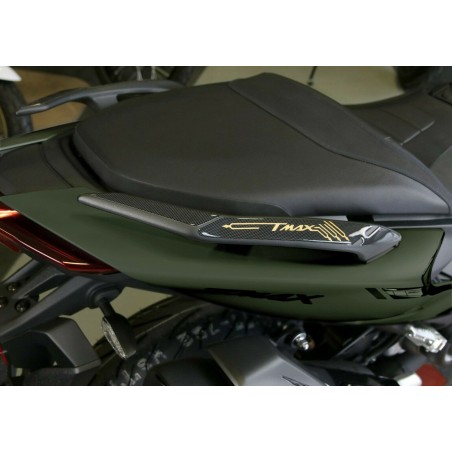Kit ADESIVI in RESINA 3D compatibili YAMAHA Tmax 560 2020-2021 CARBON LOOK-ORO