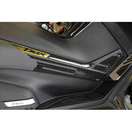 Kit ADESIVI in RESINA 3D compatibili YAMAHA Tmax 560 2020-2021 CARBON LOOK-ORO