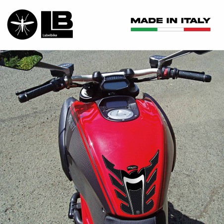 KIT ADESIVI in RESINA 3D PROTEZIONE SERBATOIO compatibili per MOTO DUCATI DIAVEL