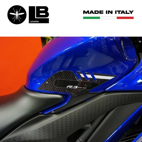 Kit Adesivi in resina 3D Protezioni per Moto compatibili Yamaha YZF R3 2019-2023