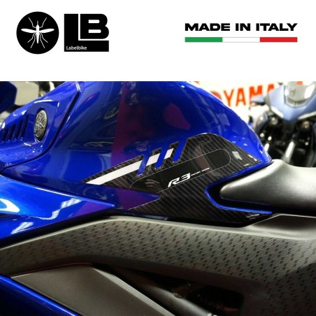 Kit Adesivi in resina 3D Protezioni per Moto compatibili Yamaha YZF R3 2019-2023