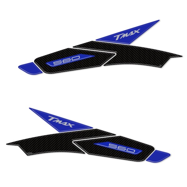 Kit adesivi in resina gel 3D per boomerang compatibili con Yamaha Tmax 2022-2023