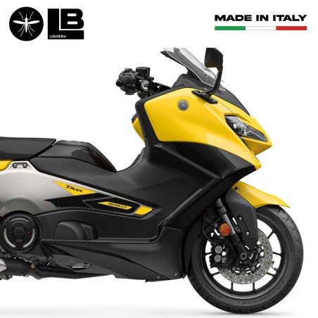 Kit adesivi in resina gel 3D per boomerang compatibili con Yamaha Tmax 2022-2023