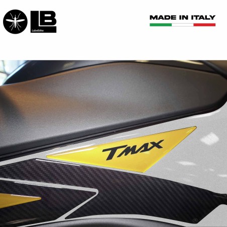 Kit adesivi in resina gel 3D per boomerang compatibili con Yamaha Tmax 2022-2023