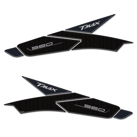 Kit adesivi in resina gel 3D per boomerang compatibili con Yamaha Tmax 2022-2023