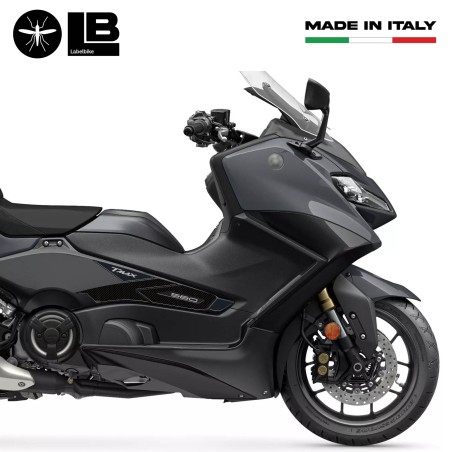 Kit adesivi in resina gel 3D per boomerang compatibili con Yamaha Tmax 2022-2023