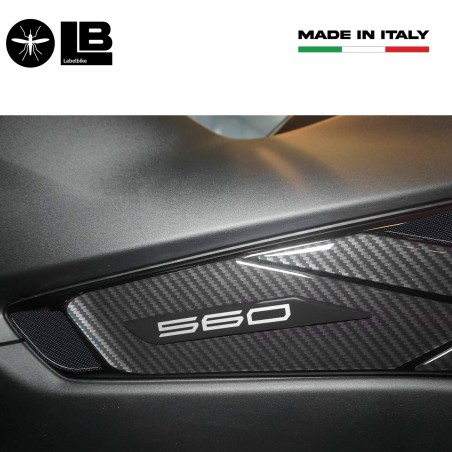 Kit adesivi in resina gel 3D per boomerang compatibili con Yamaha Tmax 2022-2023