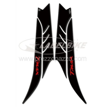 Kit ADESIVI in RESINA TMAX 530 Stickers 3D BOOMERANG per YAMAHA T max 2012-2016