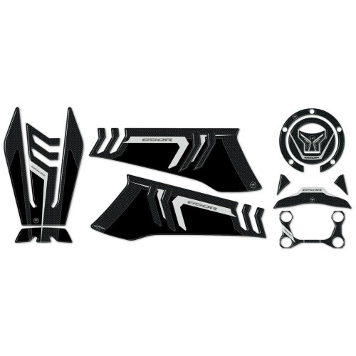KIT DE PEGATINAS DE PROTECCIÓN DE RESINA 3D compatible para MOTO CB 650 R HONDA CB650R