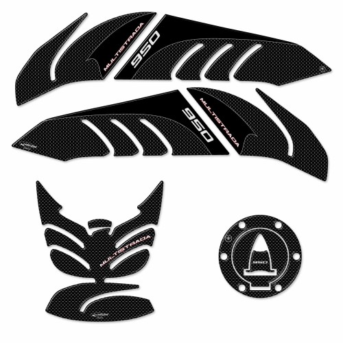 KIT DE PEGATINAS PROTECCIÓN DEPÓSITO compatible con MOTOCICLETAS DUCATI MULTISTRADA 950 2017-18