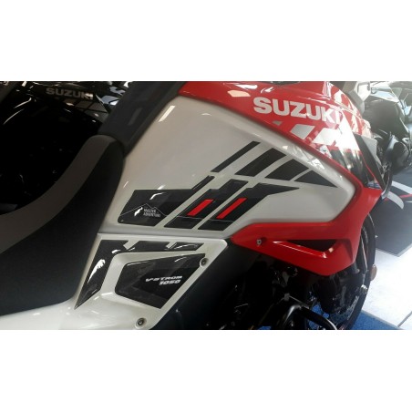 KIT completo de pegatinas 3D para motos compatibles SUZUKI V-STROM 1050 vstrom naranja