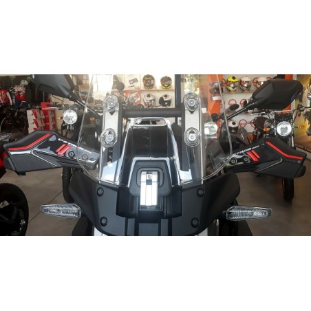 KIT completo de pegatinas 3D para motos compatibles SUZUKI V-STROM 1050 vstrom naranja