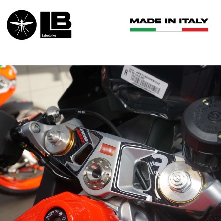 Kit completo de pegatinas 3D para motos compatibles con Aprilia RS 660 amarillo 2020-23