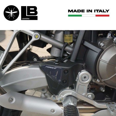 Kit completo de adhesivos 3D para moto compatible con Aprilia Tuareg 660 amarillo 2022