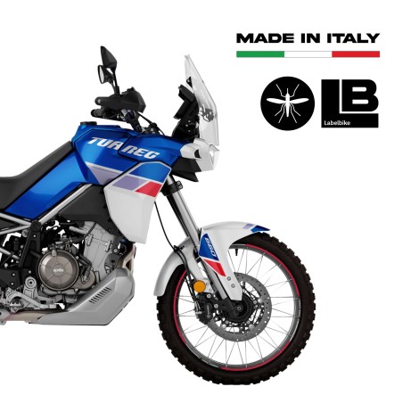 Kit completo de pegatinas 3D para motos compatibles con Aprilia Tuareg 660 Indigo 2022
