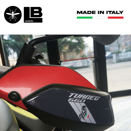 Kit completo de adhesivos 3D para moto compatible con Aprilia Tuareg 660 rojo 2022