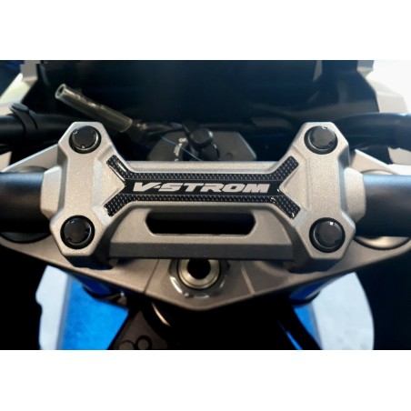 KIT DE PEGATINAS 3D completo para MOTO compatibles con SUZUKI V-STROM 1050 VSTROM - AMARILLO 