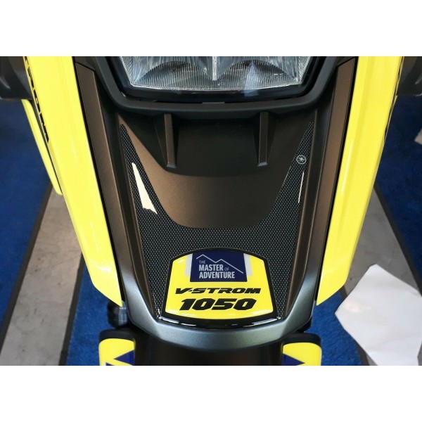 Komplettes 3D-Aufkleber-Set für Motorräder, kompatibel mit Suzuki V-Strom 1050 VStrom – Gelb 