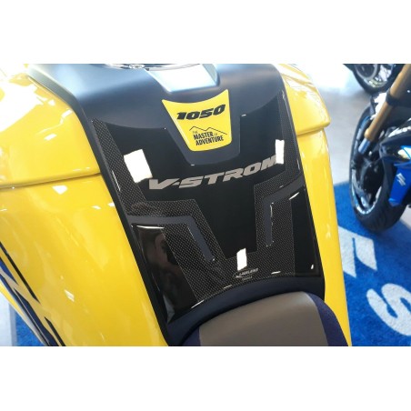 KIT DE PEGATINAS 3D completo para MOTO compatibles con SUZUKI V-STROM 1050 VSTROM - AMARILLO 