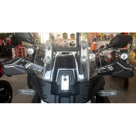 Kit completo adesivi 3d per moto compatibili SUZUKI V-STROM 1050 vstrom argento 