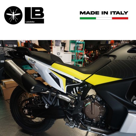 Kit completo de pegatinas 3D Protecciones de moto compatibles con Husqvarna Norden 901