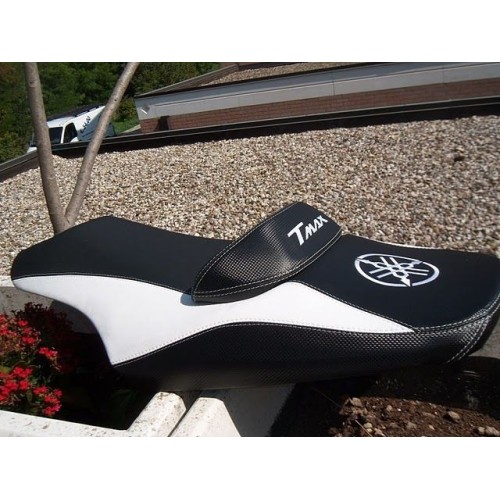 KIT FUNDAS ASIENTOS BLANCO FUNDAS ASIENTOS MOTO WHITEMAX YAMAHA TMAX T MAX 500