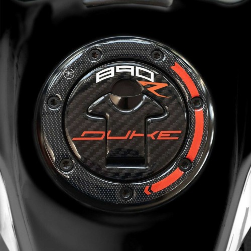 KIT DE 3 PROTECTORES DE TANQUE 3D GEL ADHESIVOS para motos compatibles KTM 890 DUKE R 2