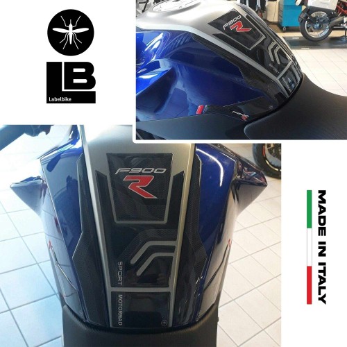 Kit de 3 protectores de gel 3D adhesivos depósito moto F900 R compatible BMW F900R 2