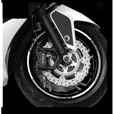 KIT di STRISCE ADESIVE per CERCHI SCOOTER compatibili KYMCO DOWNTOWN 300 - 350