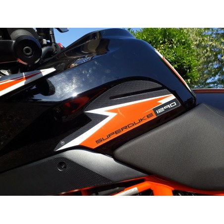KIT PARASERBATOIO e LATERALI Stickers 3D compatibili MOTO KTM 1290 SUPER DUKE GT