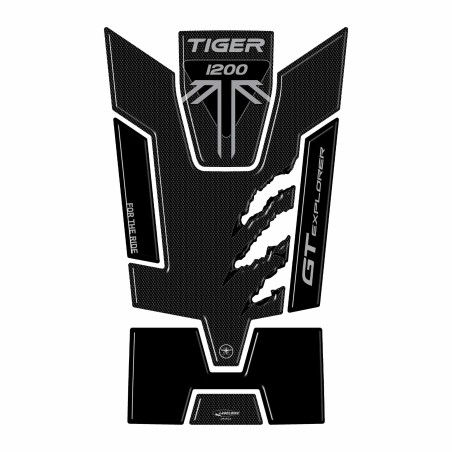 Motorrad Tankschutzbügel Kit kompatibel mit Triumph Tiger 1200 GT Explorer 2022-2023
