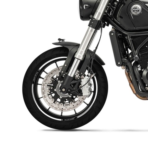 Kit strisce adesive cerchi 17" moto compatibili con Benelli Leoncino 500 e 800