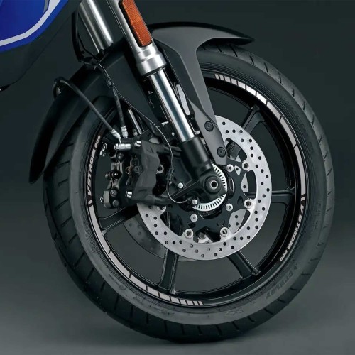 Kit strisce adesive cerchi 19-17 moto compatibili con Suzuki V-Strom 800SE