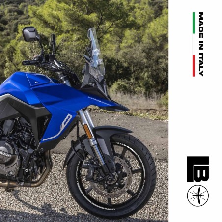 Kit strisce adesive cerchi 19-17 moto compatibili con Suzuki V-Strom 800SE