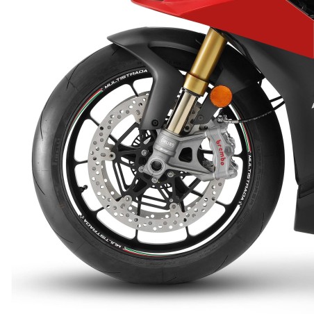 Kit de tiras adhesivas para llantas de moto de 17" compatibles con Ducati Multistrada 