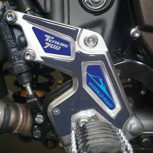 Kit adhesivos de gel 3D para protectores de umbral de puerta compatible con Yamaha Tenere 700 2022