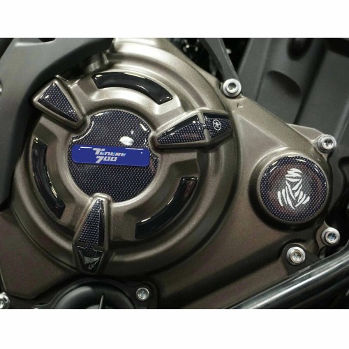 Kit Adesivi gel 3D protezioni carter compatibili con Yamaha Tenere 700 2022