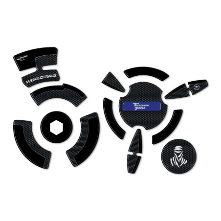 Kit Adesivi gel 3D protezioni carter compatibili con Yamaha Tenere 700 2022