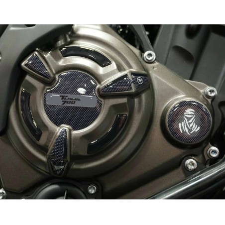 Kit Adesivi gel 3D protezioni carter compatibili con Yamaha Tenere 700 2022