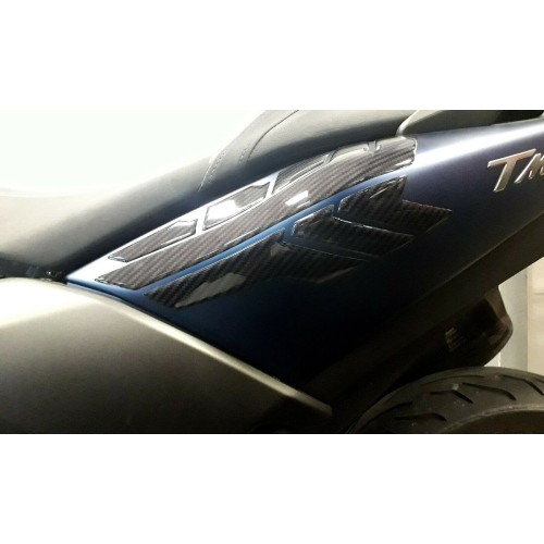 KIT ADESIVI GEL 3D PROTEZIONI FIANCHI CODA compatibili YAMAHA TMAX 530 dal 2017 