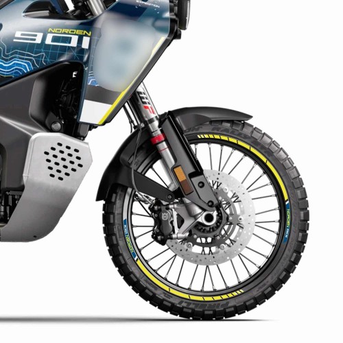 Kit strisce adesive per cerchi moto compatibili con Husqvarna Norden 901 2023