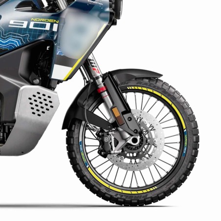 Kit strisce adesive per cerchi moto compatibili con Husqvarna Norden 901 2023