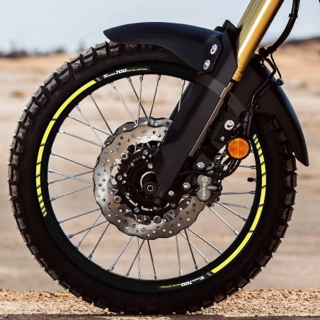 Kit strisce adesive per cerchi moto compatibili Yamaha Tenere 700 Travel Edition