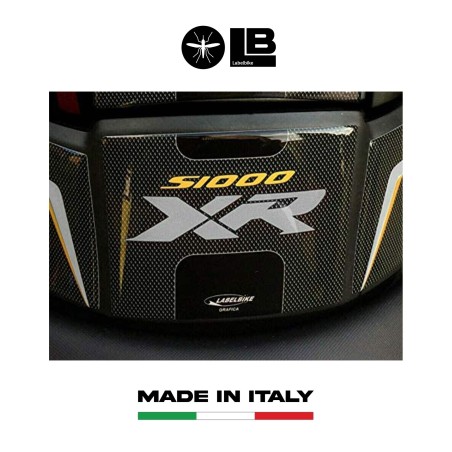 PARASERBATOIO 3D ADESIVO SERBATOIO compatibile per MOTO BMW S1000XR TRIPLE BLACK 